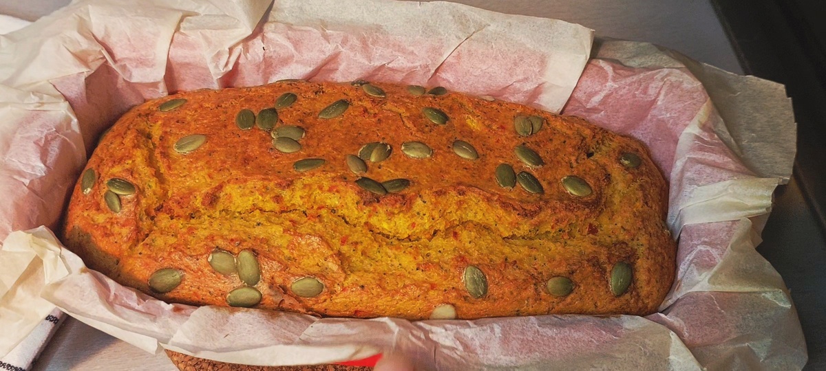 Овощной хлеб.