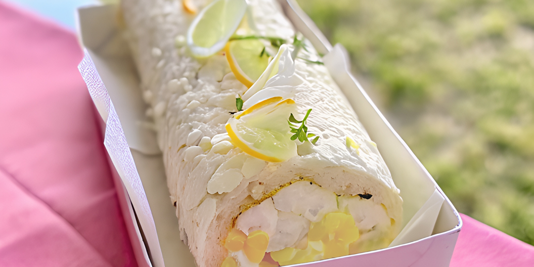 Меренговый рулет без ягод: как красиво украсить десерт зимой и не разориться