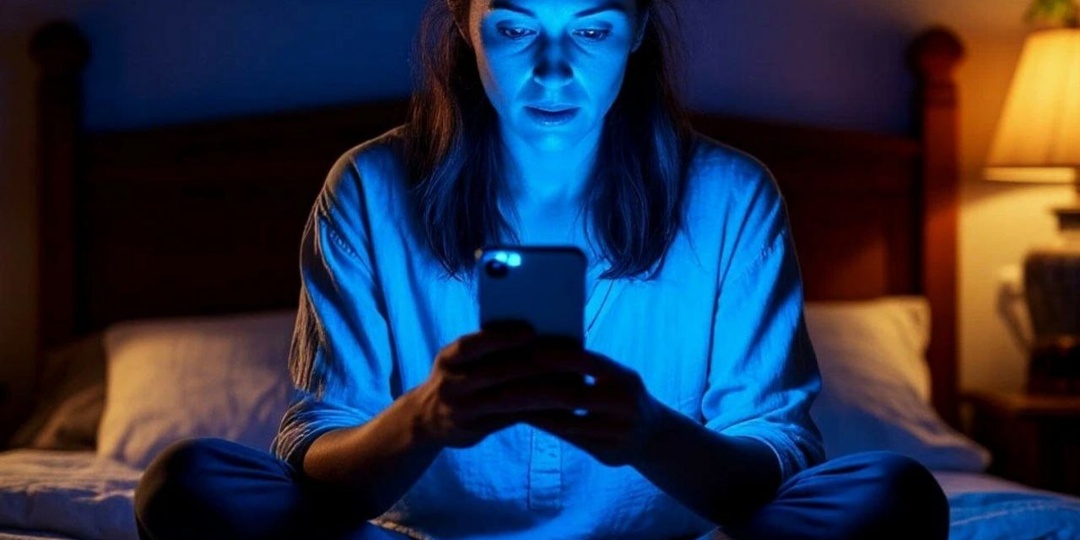 Синий свет от смартфона: правда ли он крадёт наш сон? 🌙