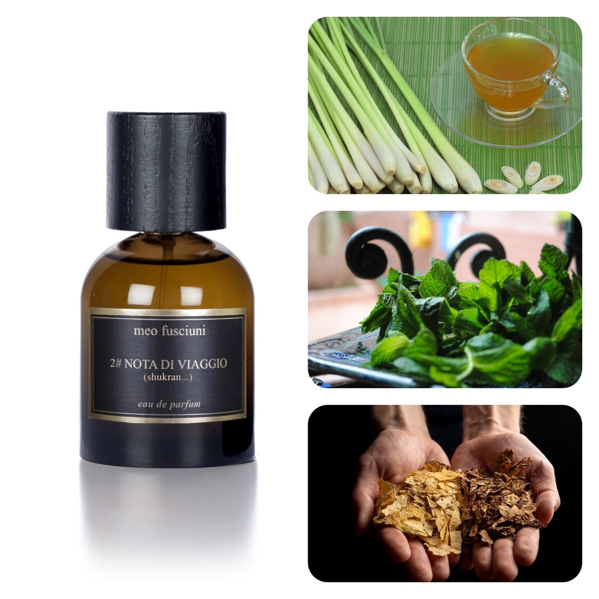 Любимый аромат мяты в аромате Meo Fusciuni 2# nota di viaggio (shukran...) В составе аромата : Марокканская карликовая мята, емонграсс, Литсея Кубеба, Лимон, Марокканская ромашка,Табак, Сандаловое дерево. Эталонный аккорд, который на моей коже вступает в конфликт. Вот что делает химия кожи с даже самым гениальным парфюмом.