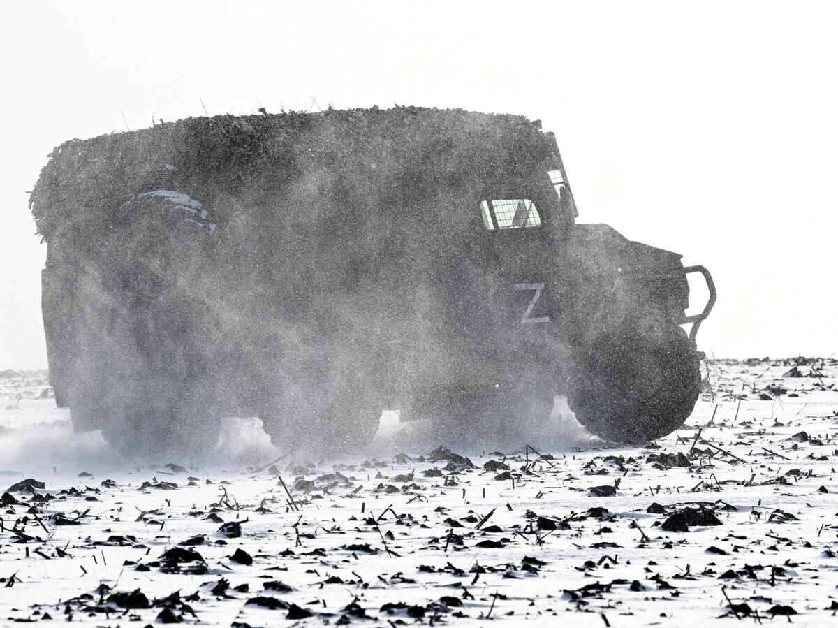    Российские военнослужащие в зоне проведения спецоперации | © РИА Новости / Евгений Биятов