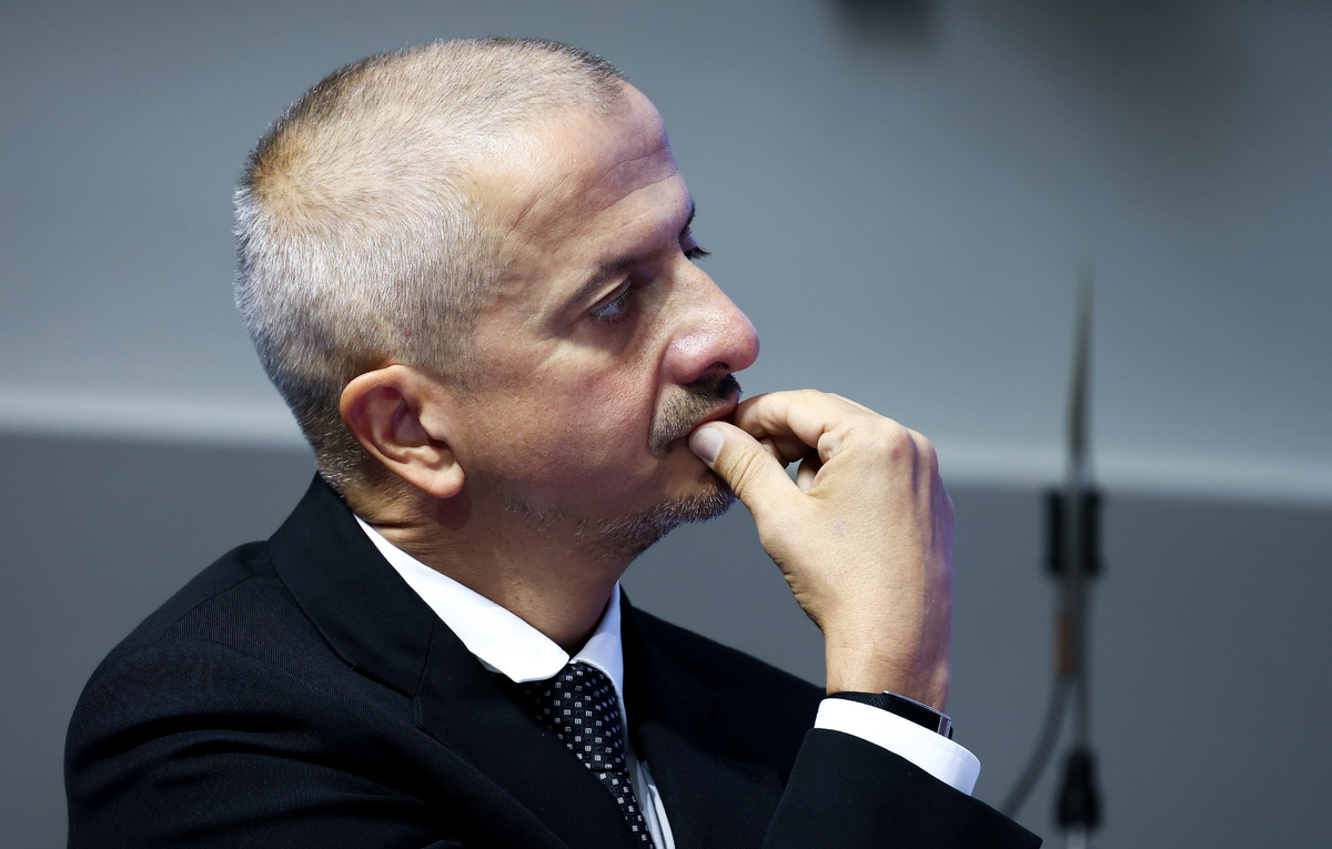    Художественный руководитель Театра на Малой Бронной Константин Богомолов и и.о. ректора Школы-студии МХАТ Константин Богомолов  Артем Геодакян/ ТАСС