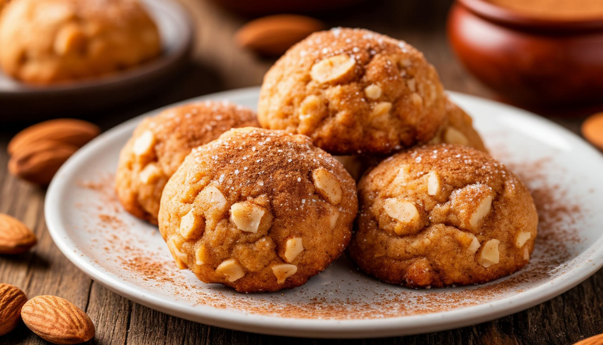 🍪 Мексиканские печенья “Альмондигас”: миндаль, корица, мёд — рецепт из семейной кондитерской в Казани.