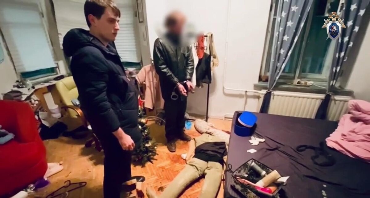 Следственный эксперимент с Андреевым / Фото: пресс-служба СК Петербурга