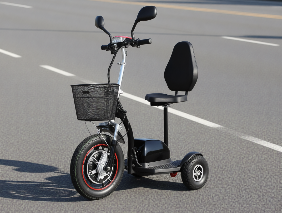 Три колеса – гарантия устойчивости и безопасности.