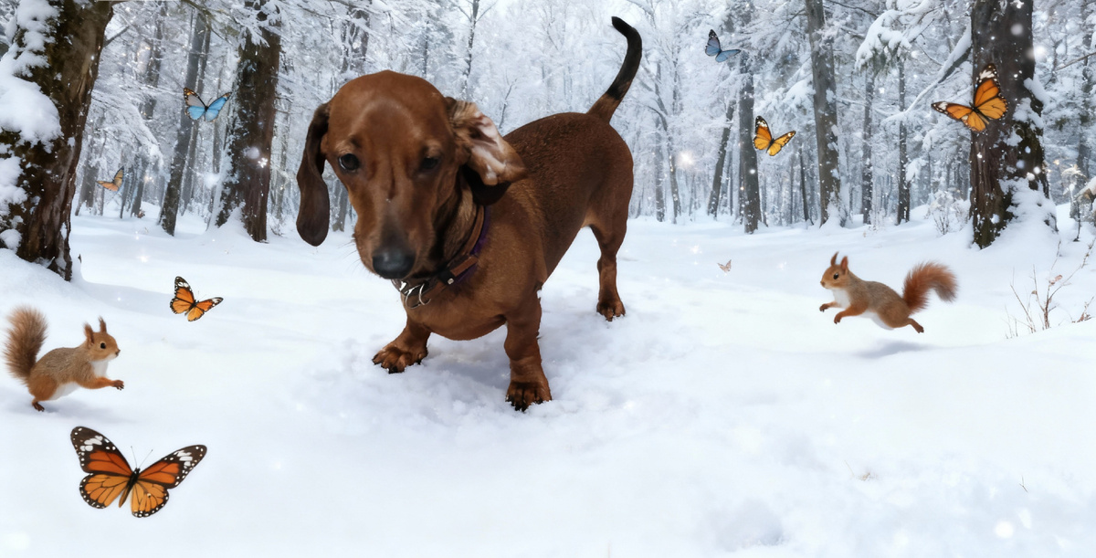 Играю с белками и мечтаю о бабочках
