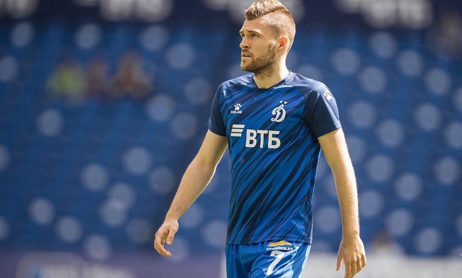    Скопинцев вышел на поле только в окружении молодых игроков "Динамо". Фото: ФК «Динамо»