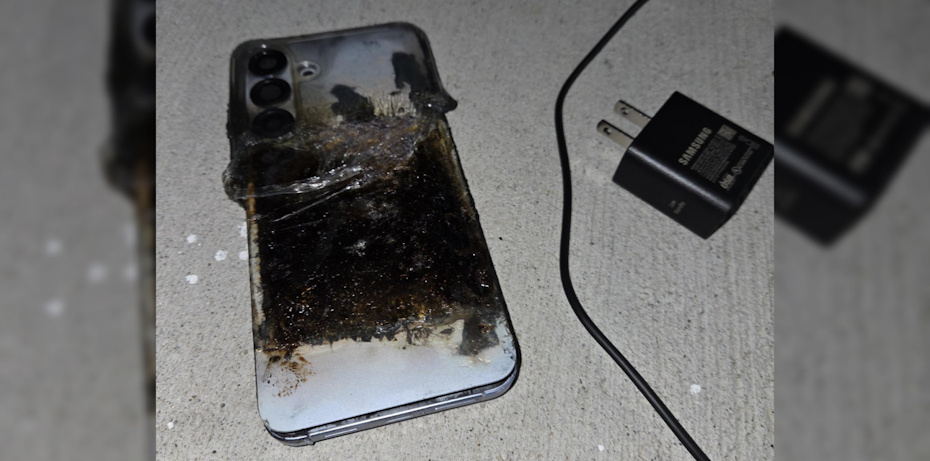 Взорвавшийся Galaxy S25+ психически травмировал троих американцев