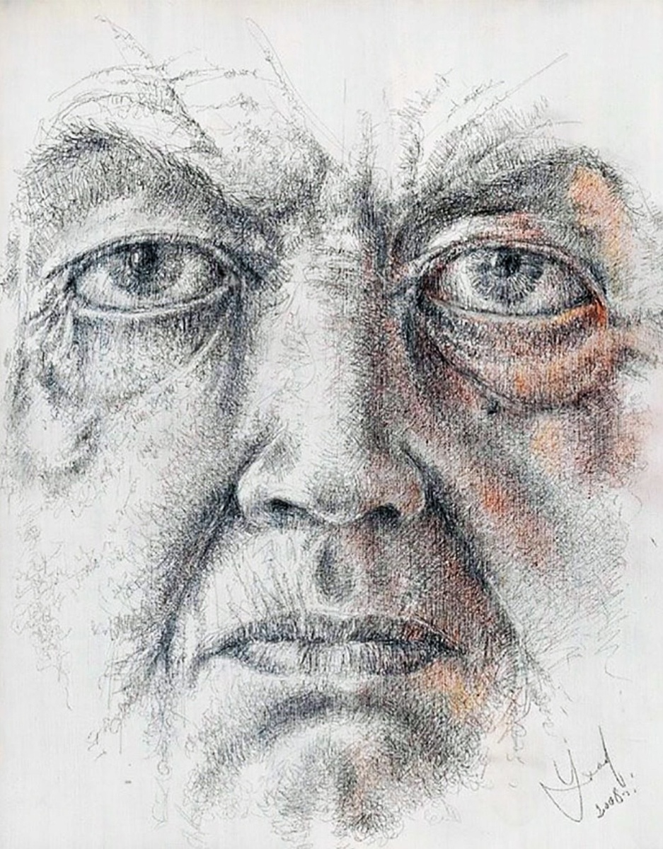 Ухналёв Е.И. Автопортрет. 2008