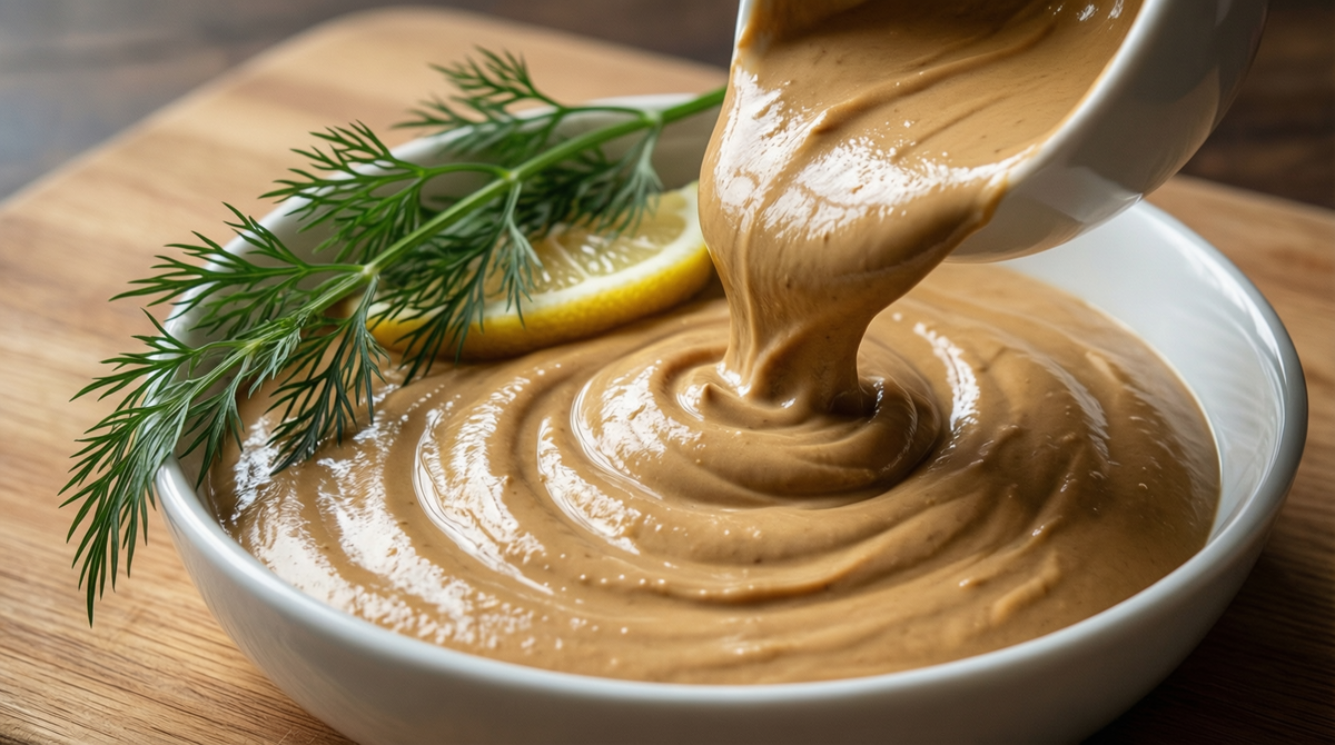 Сметанно -соевый соус