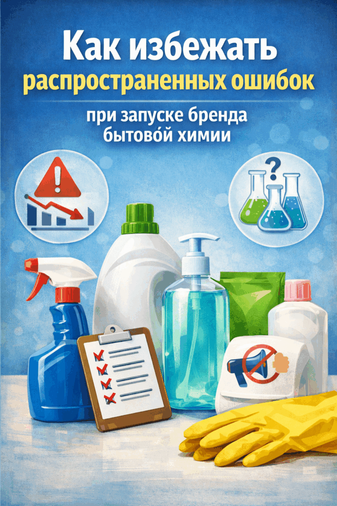   Как избежать 5 фатальных ошибок при запуске бренда бытовой химии: секреты и рекомендации экспертов для маркетплейсов SYNERBRAUN