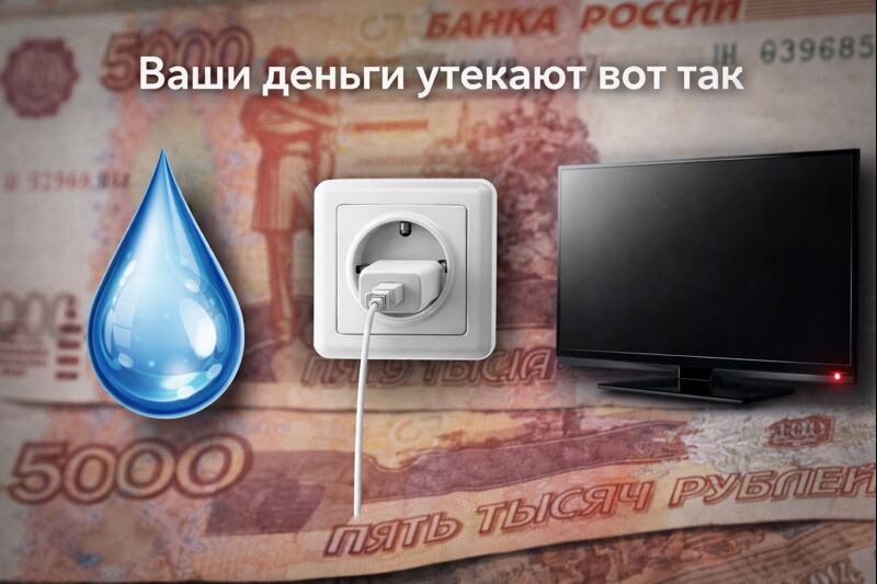 Ваши деньги утекают вот так.