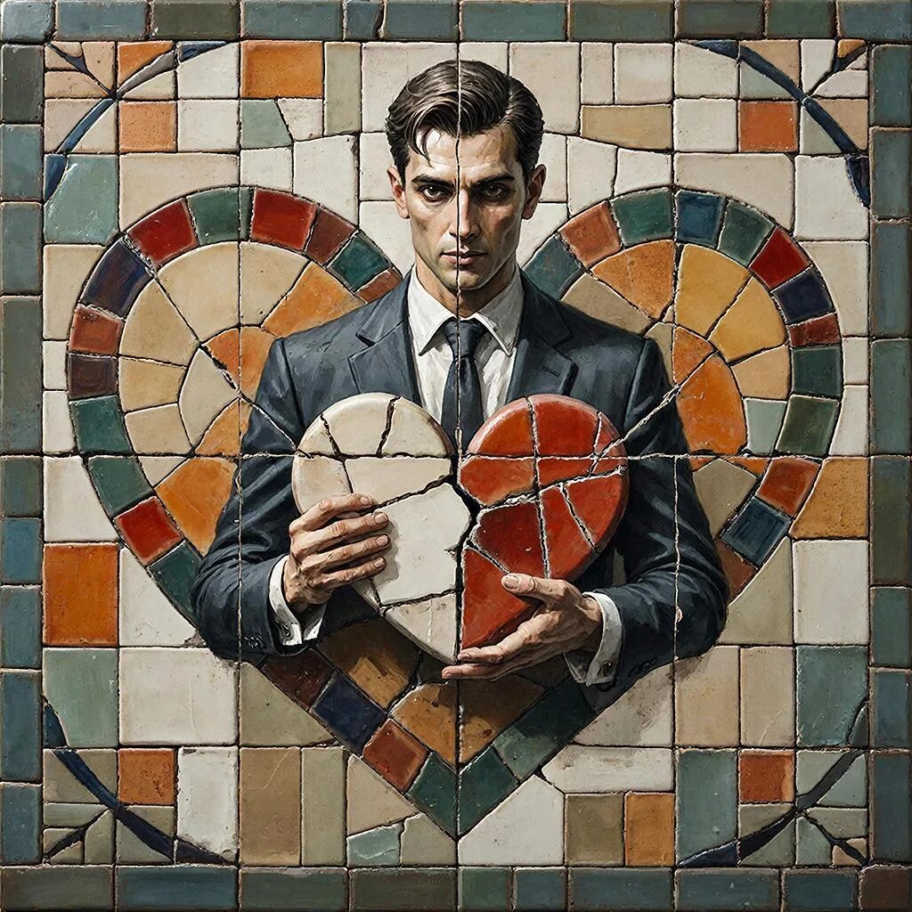 Какие показатели гороскопа могут указывать на склонность человека к брачным аферам. Иллюстрация сгенерирована нейросетью