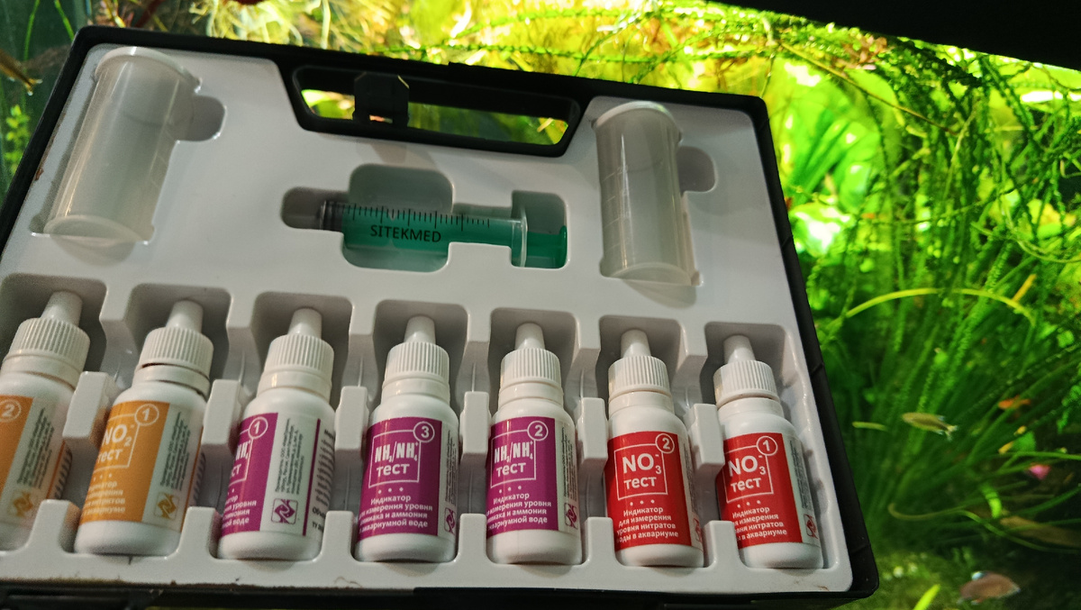 Капельные аквариумные тесты