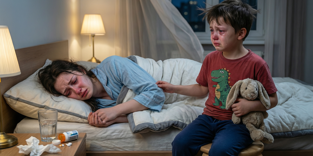 Свекровь приехала в гости не зная, что сын бросил больную жену и сына,а войдя в дом она побледнела от ужаса...