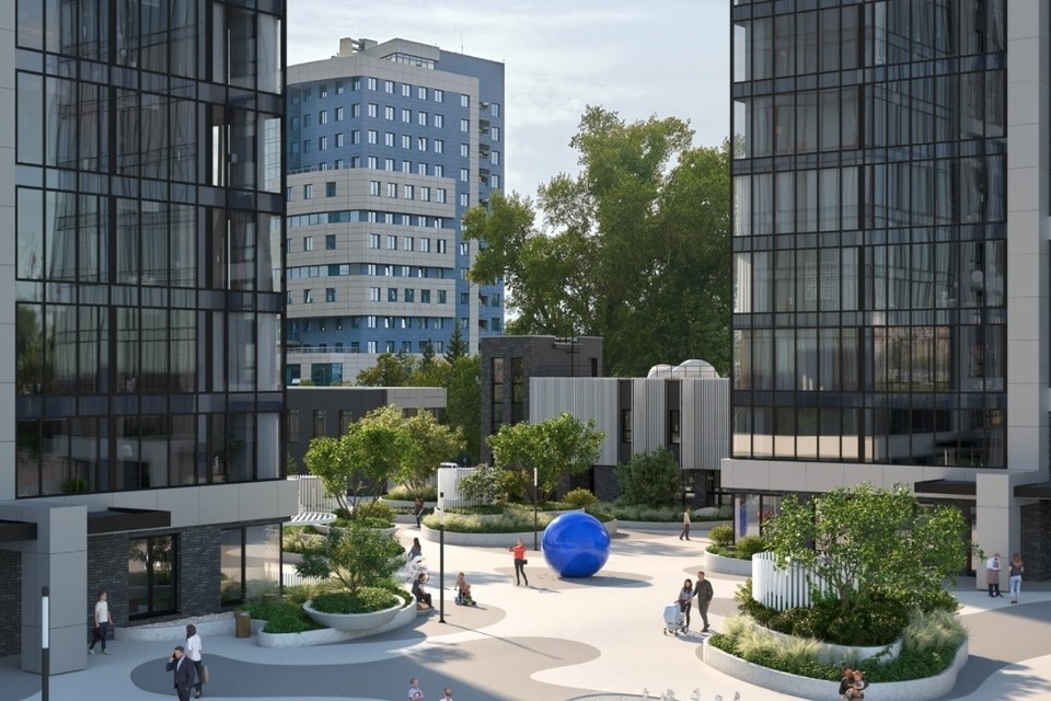    У высоток будут панорамные окна. Фото: наш.дом.рф