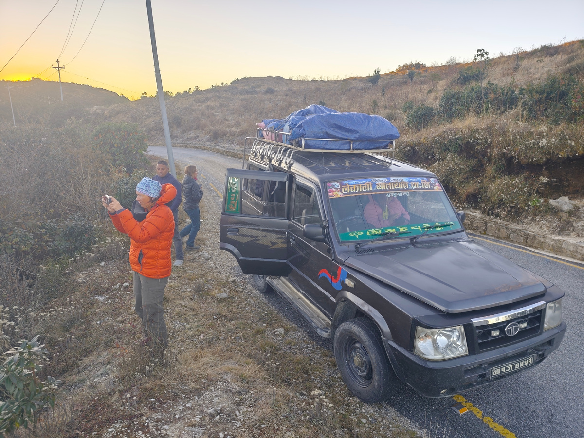 Наш джип Тата 