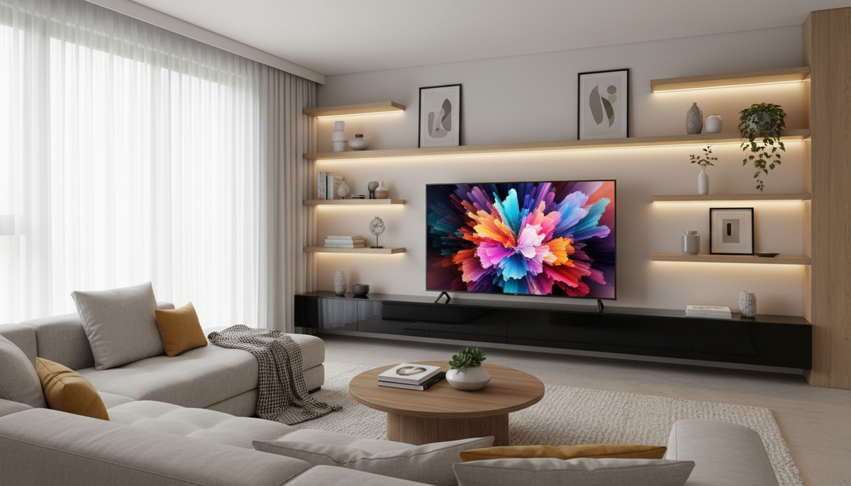 Телевизор TCL 55" Q7C QD-Mini LED 4K HDR Google TV, Смарт ТВ, 55 дюймов