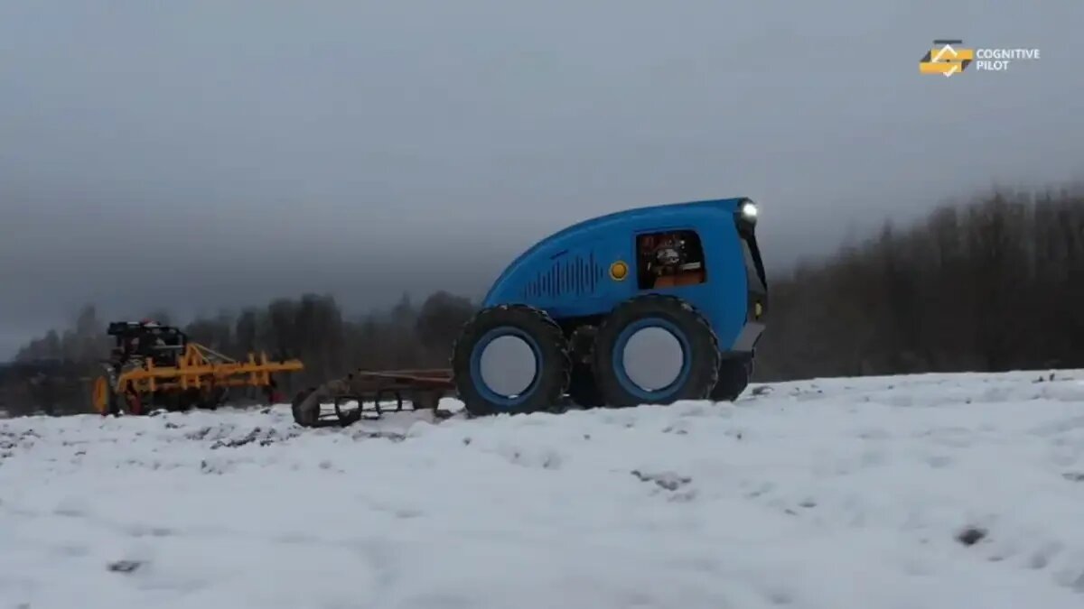 Выпускаемые в Томске автономные роботы-тракторы с искусственным интеллектом будут обрабатывать поля в Приамурье. Источник: cognitivepilot.com