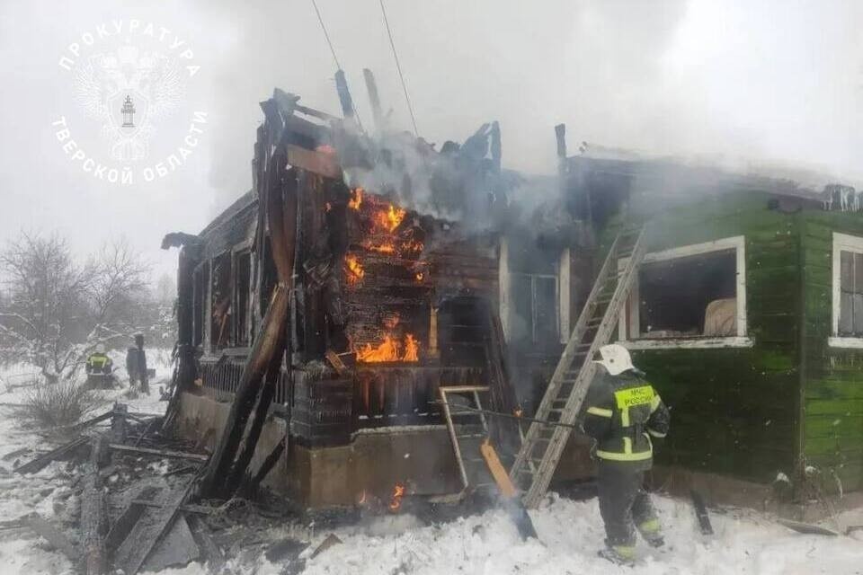    Место трагедии. Фото: Прокуратура Тверской области.