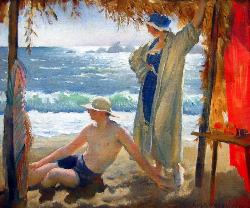 "На пляже" (1922)