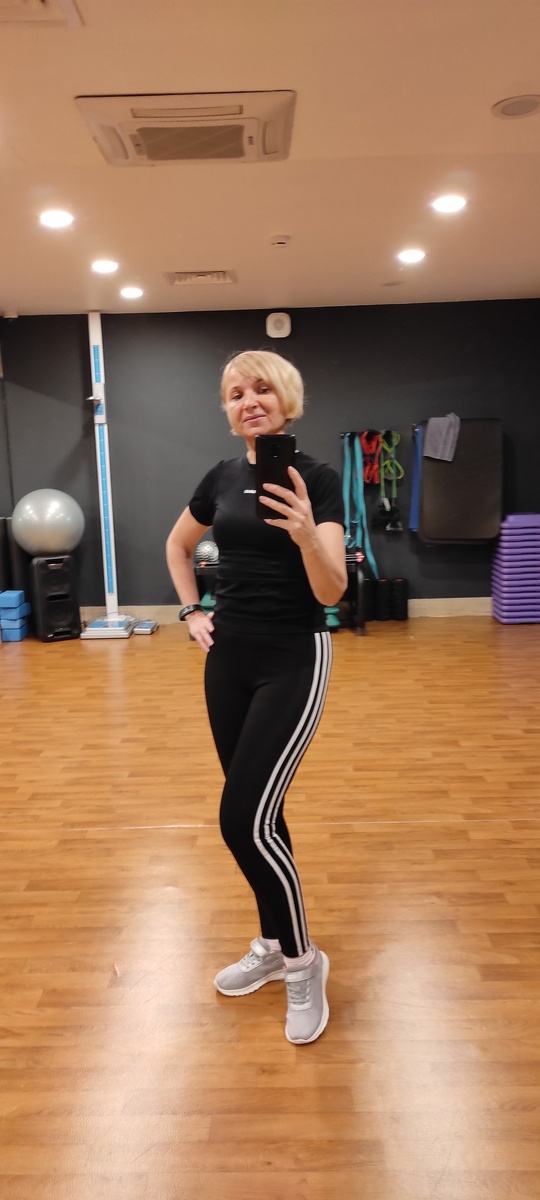 в спортклубе