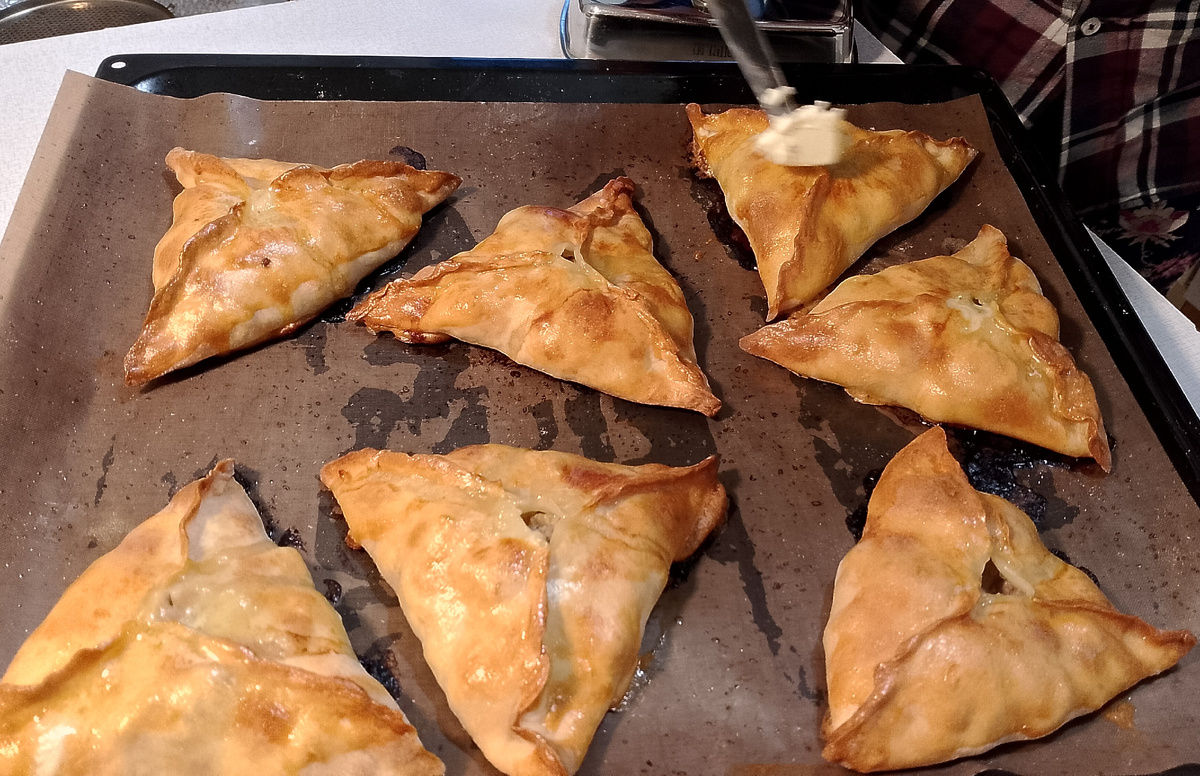 Самые вкусные эчпочмаки-дома!