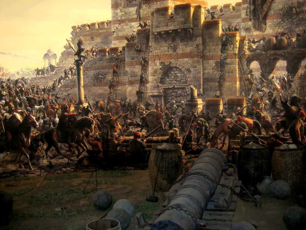 Падение Константинополя, 1453 год. Источник: Сегодня в истории.