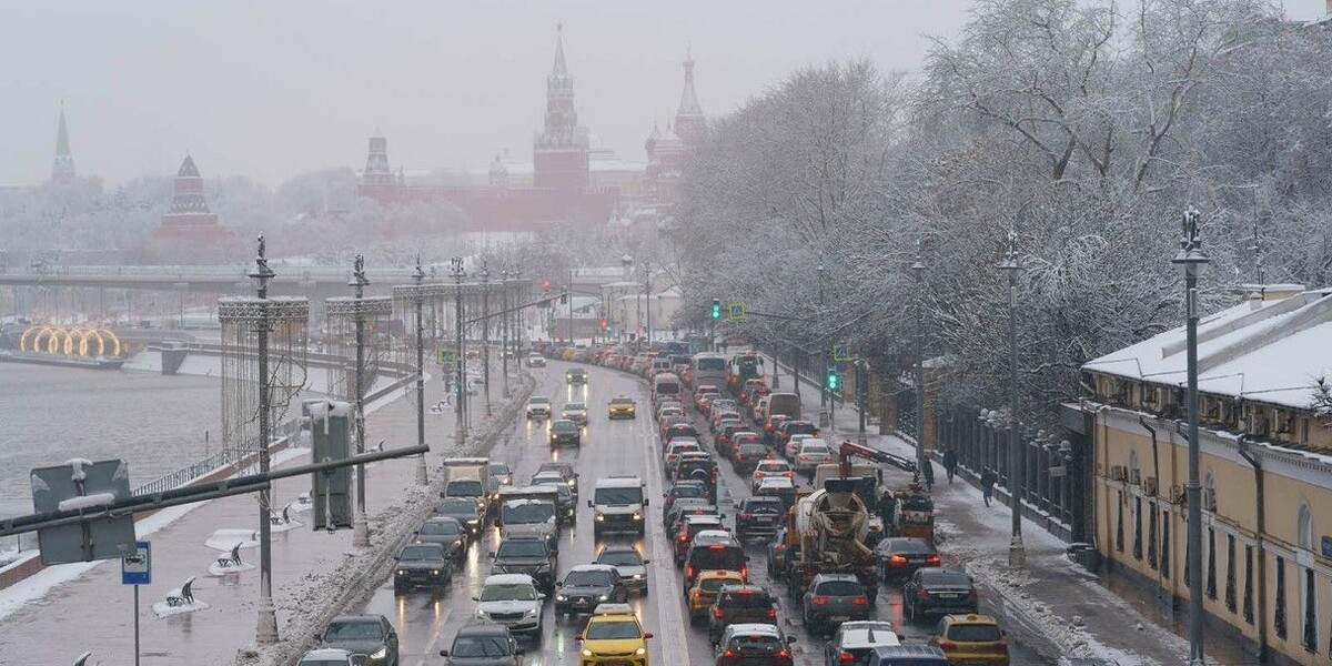 В центре Москвы массовые перекрытия дорог. Источник: YuryKara / Shutterstock / FOTODOM📷
