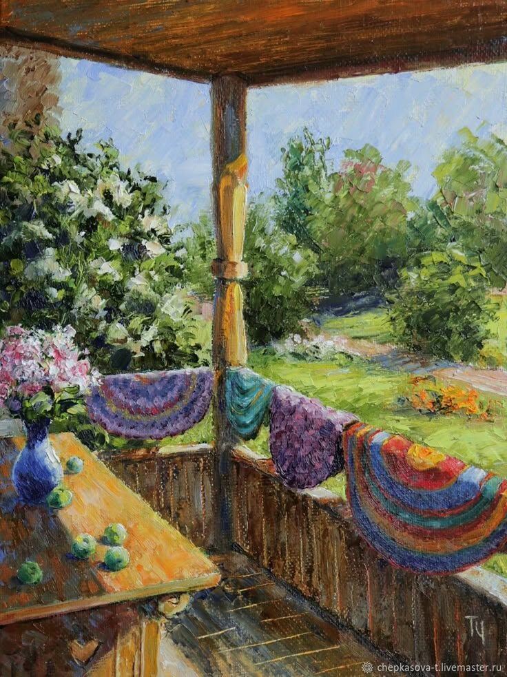 Картина художницы Татьяны Чепкасовой (из открытого доступа)