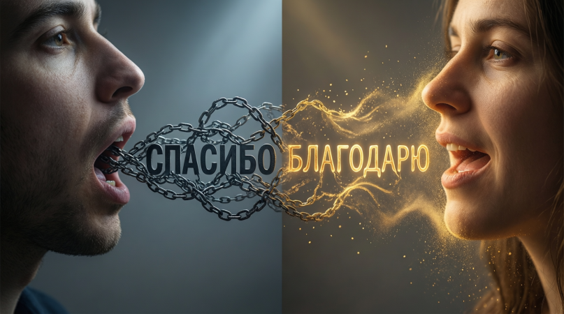 Почему надо говорить «Благодарю», а не «Спасибо». Магия слова, меняющая реальность
