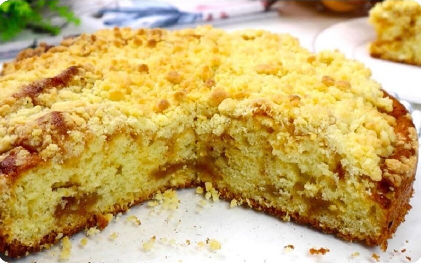 Песочный пирог за 30 минут