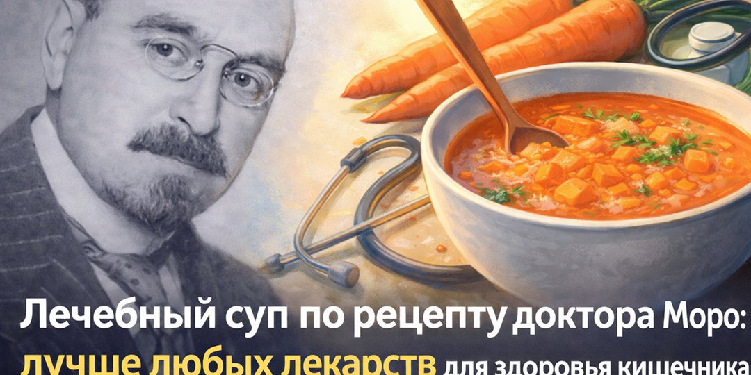 Секретный суп от врача, который помогает кишечнику лучше любых диет: рецепт, переживший век