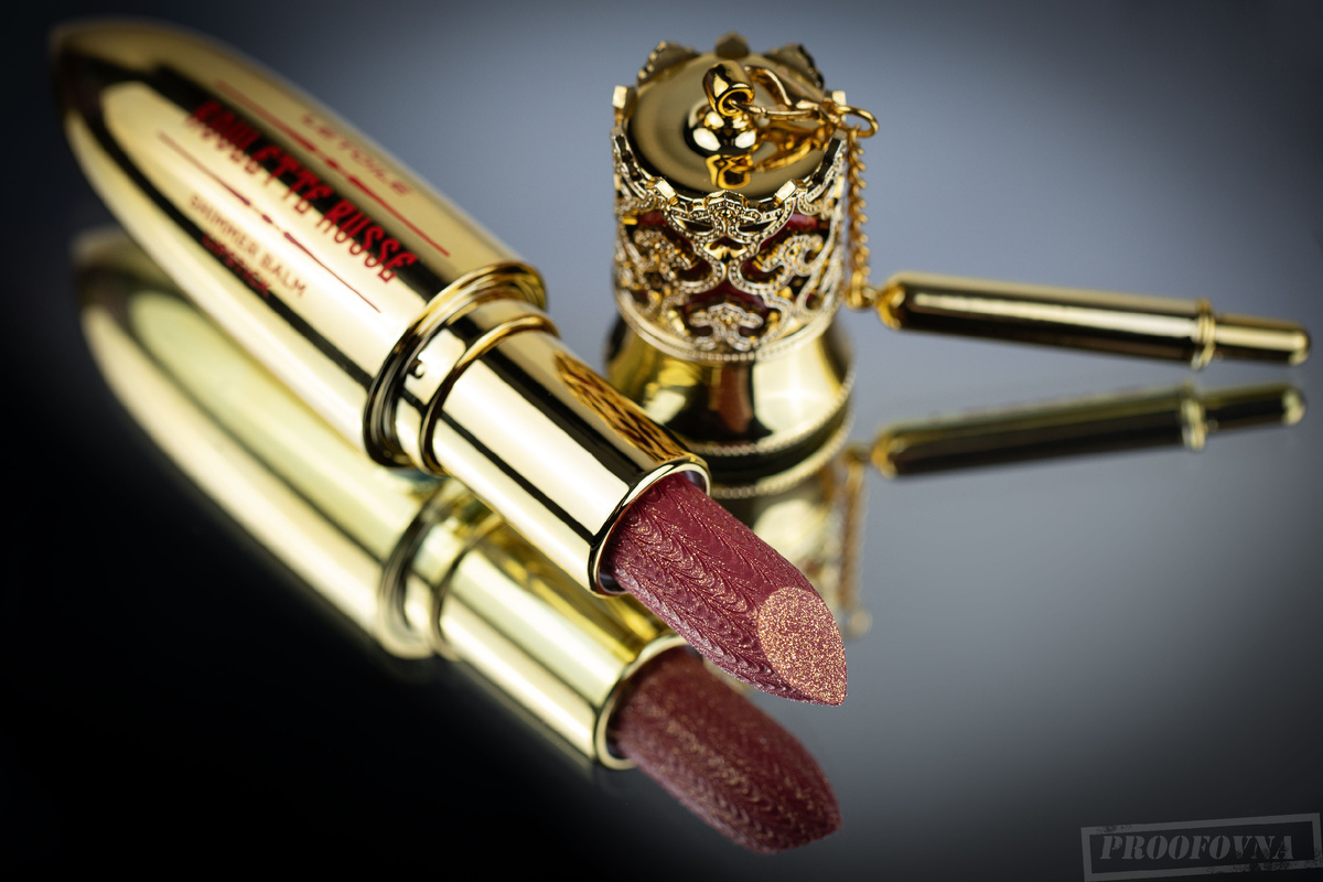 Помада-бальзам с шиммером Roulette Russe Лэтуаль