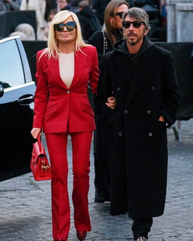    Донателла Версаче и Пьерпаоло Пиччоли. Фото: Legion-media/SOPA Images Limited