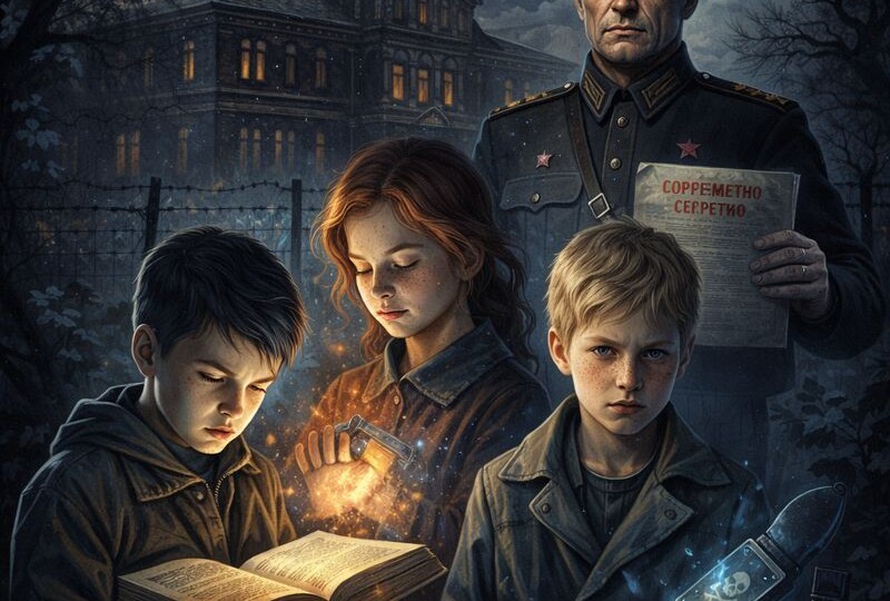 В 1941-ом из секретной школы НКВД сбежали трое детей со сверхспособностями.. (часть 1)