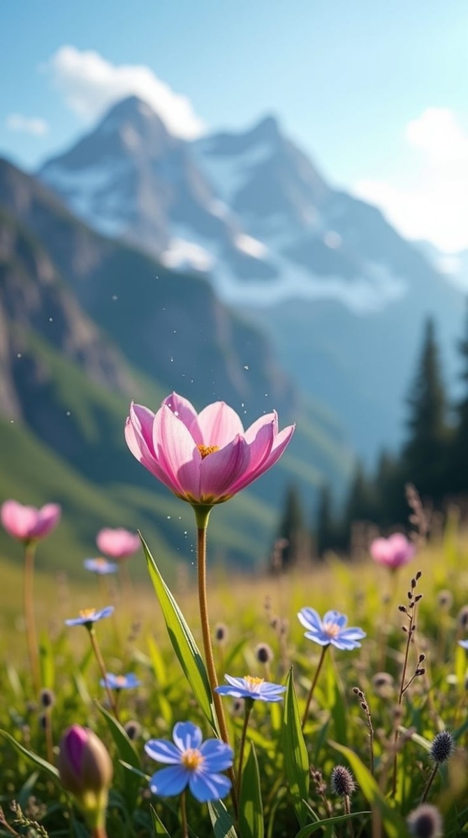 Красота природы удивляет.