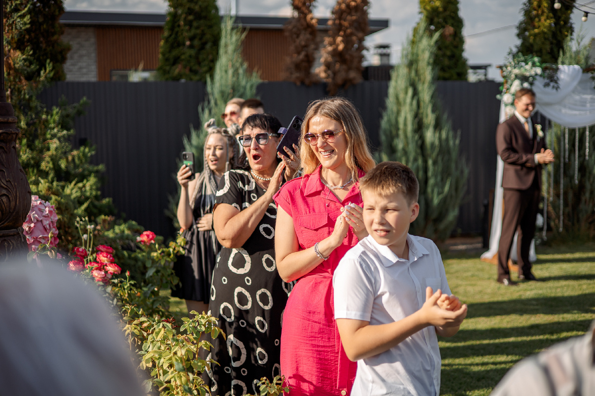 Камерная свадьба в доме 