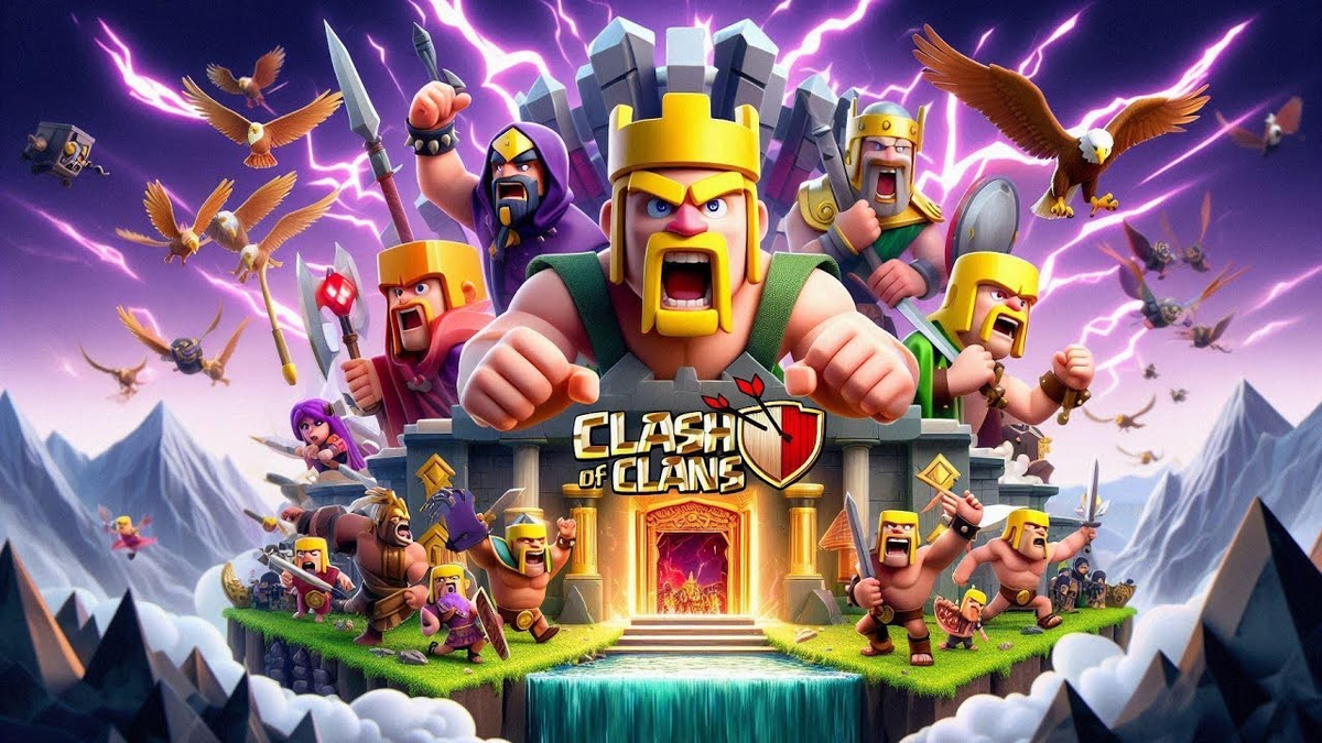  стратегическая мобильная игра clash of clans