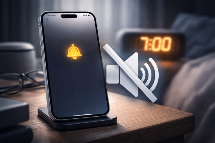    Что делать, если будильник на айфоне стал беззвучным
