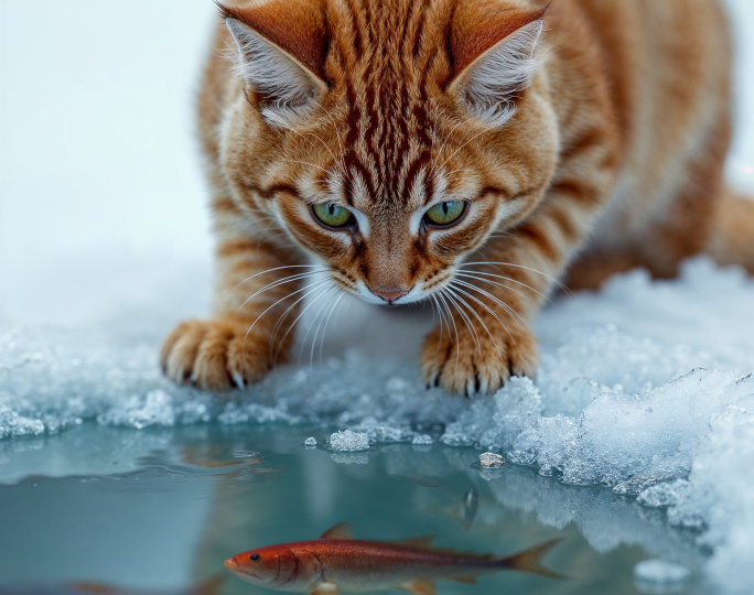 Кот-талисман: зимняя сказка о доброте