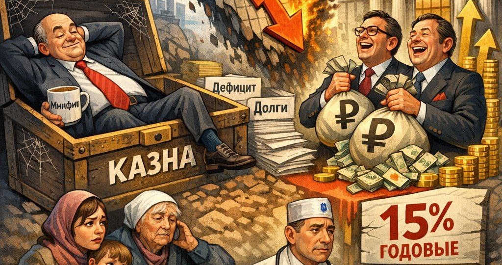 Казна пустеет, господа: Минфин проел наше будущее. А у банков — профит