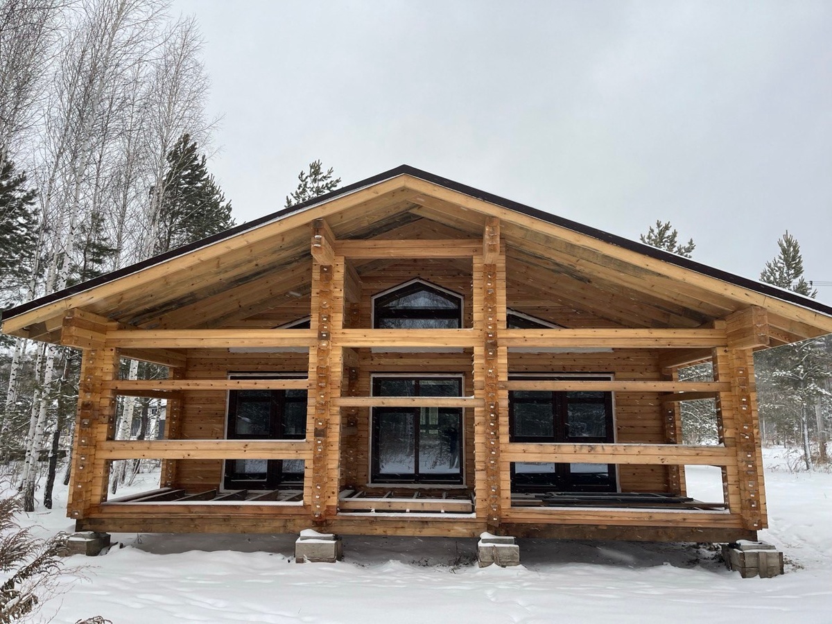 Дом из клееного бруса