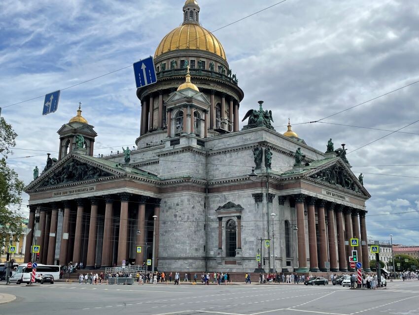 Исаакиевский собор в Санкт-Петербурге. Фото автора.
