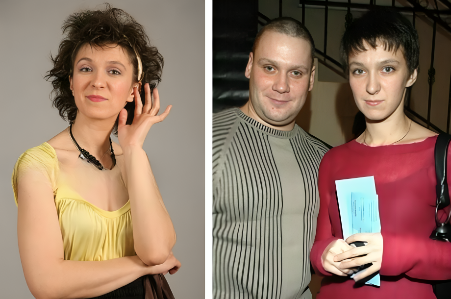 Олеся с мужем