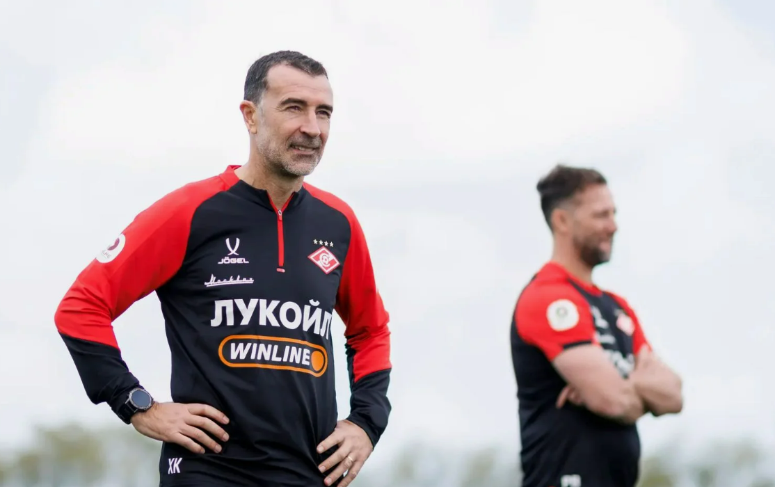 Хуан Карседо осваивается в роли главного тренера "Спартака". Фото: соцсети