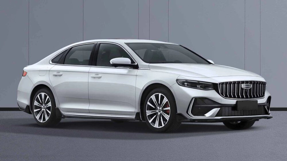 Это седан Geely Preface i-HEV
