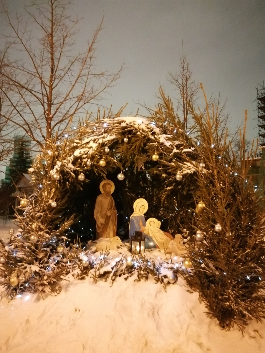 Донской монастырь, Рождество Христово 2022г. (фото из личного архива).