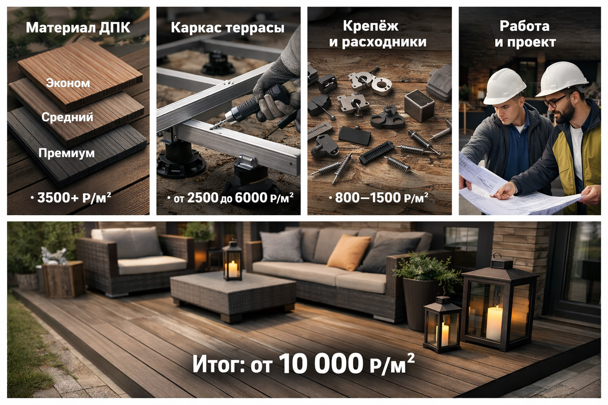 Ориентировочные цены работ по Дпк 