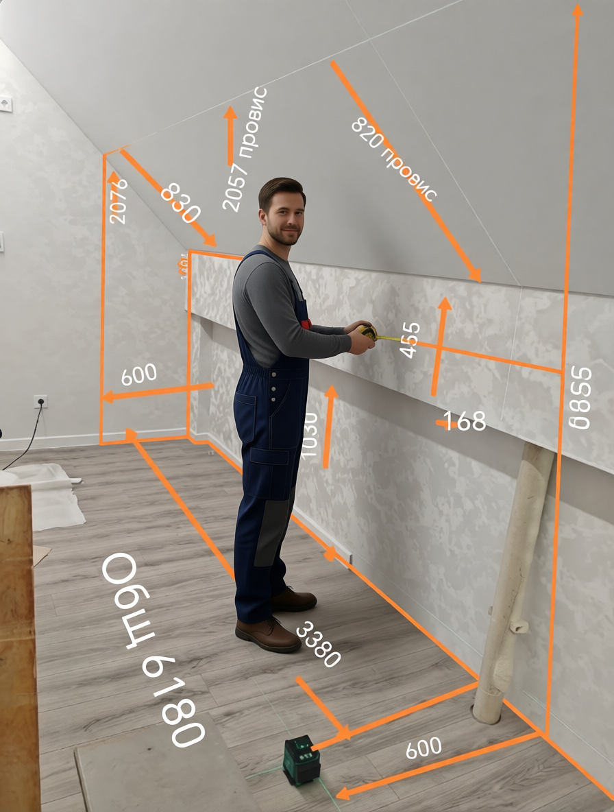 замер мебели КМВ